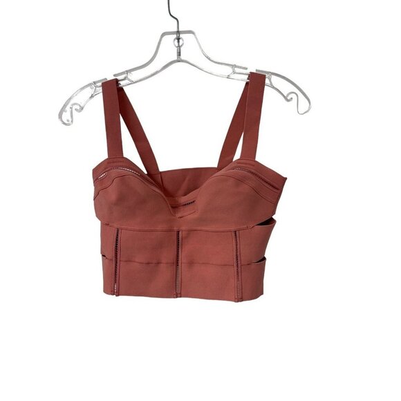 NWT Victoria’s Secret Studio Collection Unlined Wireless Bra Pink Size Medium - Picture 2 of 4